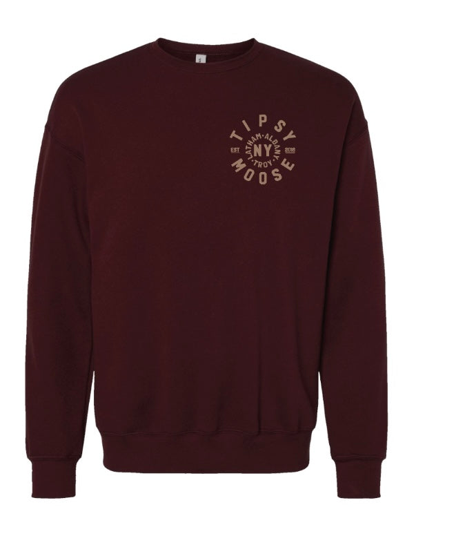 Maroon Crew Neck