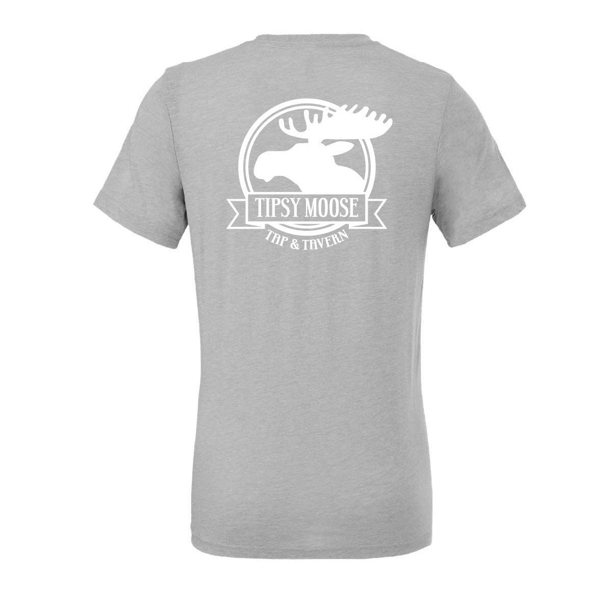 Unisex Grey Short Sleeve T Shirt