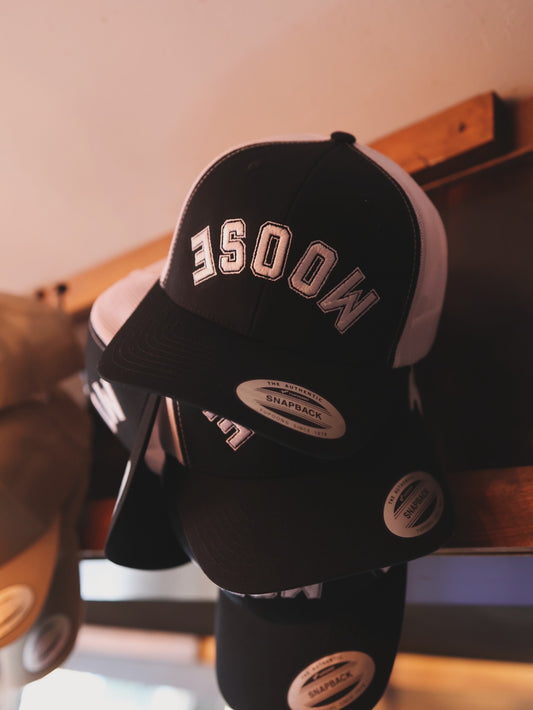 Upside Down Moose Logo Hat